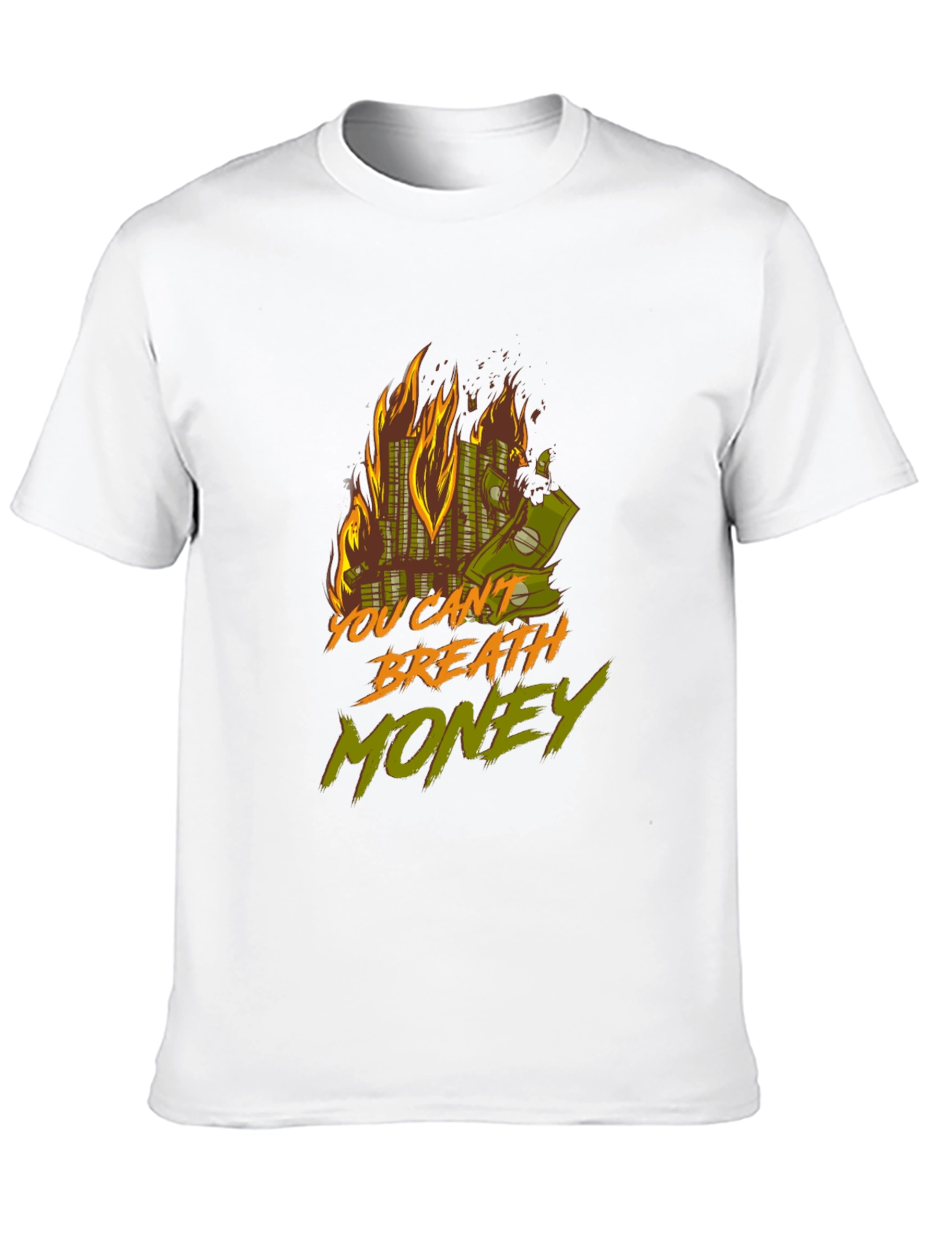 Burning Money Graphic Tee