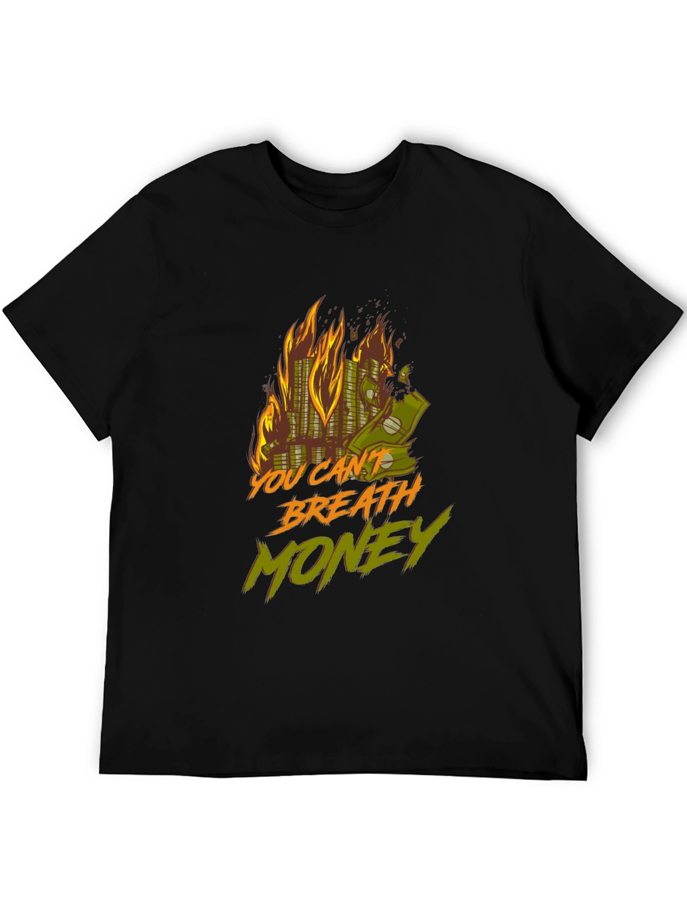 Burning Money Graphic Tee