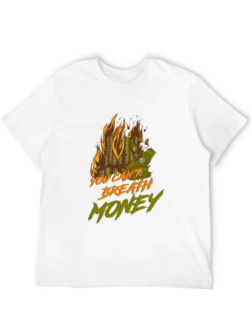 Burning Money Graphic Tee