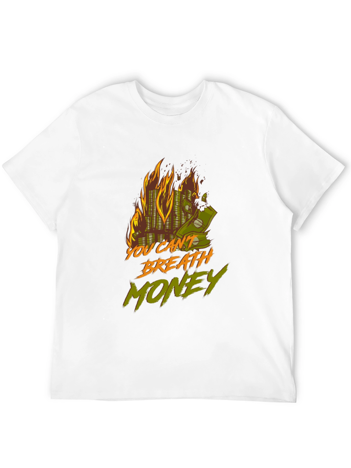 Burning Money Graphic Tee