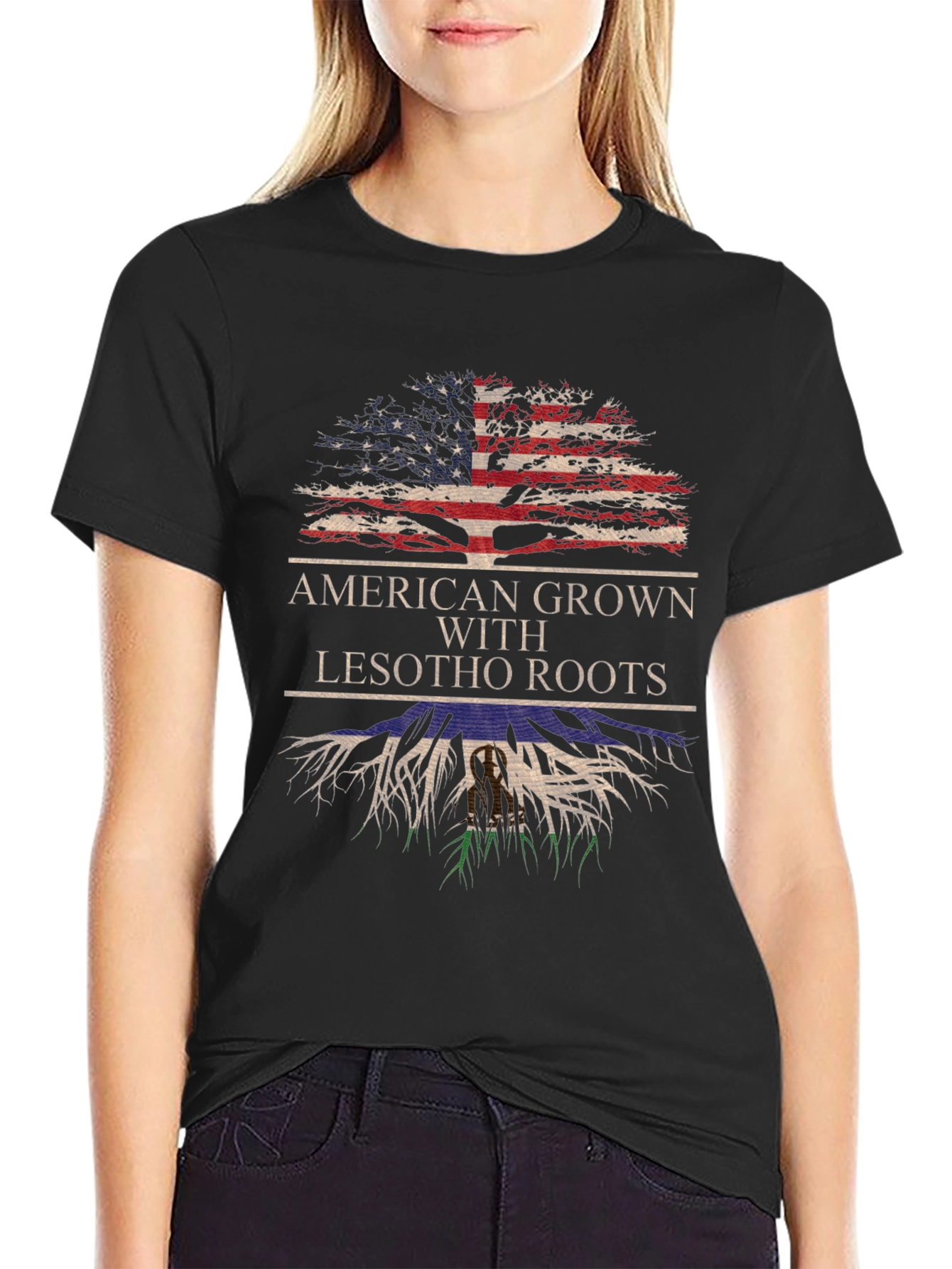 American Grown Lesotho Roots T-Shirt