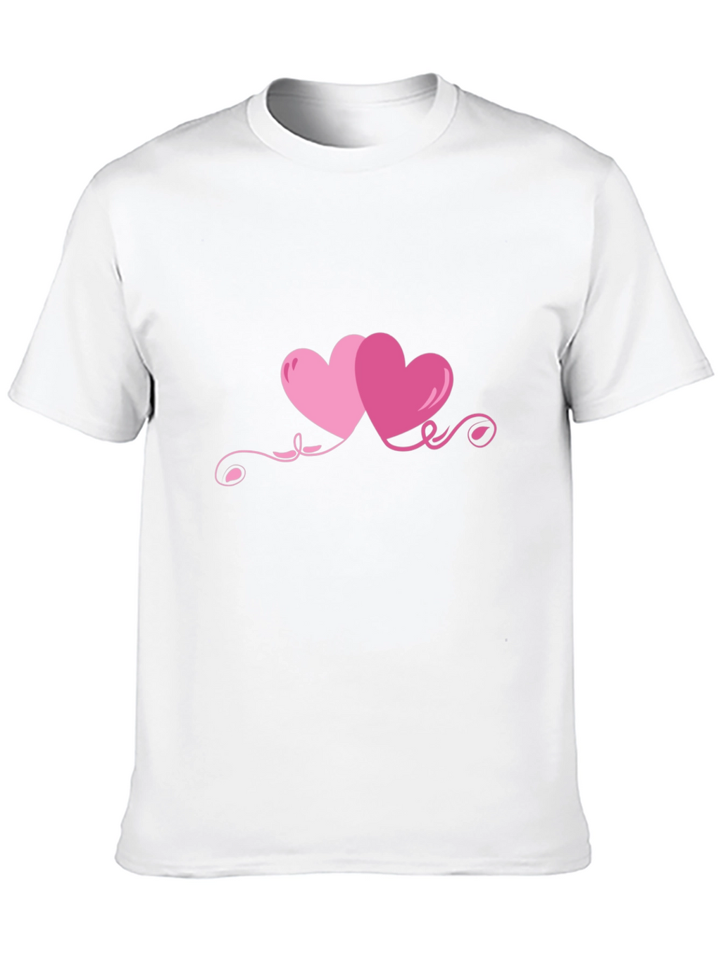 Hearts Graphic T-Shirt - Valentines Day