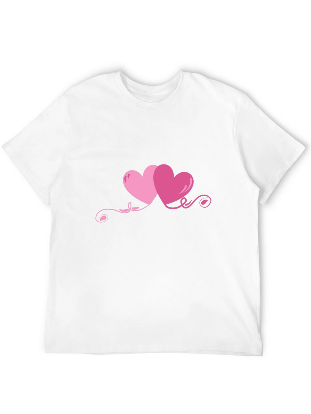 Hearts Graphic T-Shirt - Valentines Day