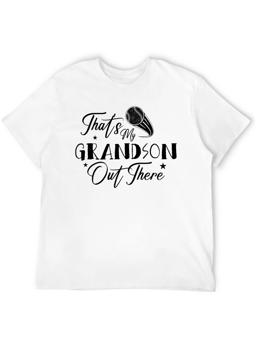 Thats My Grandson Out There Baseball T-Shirt