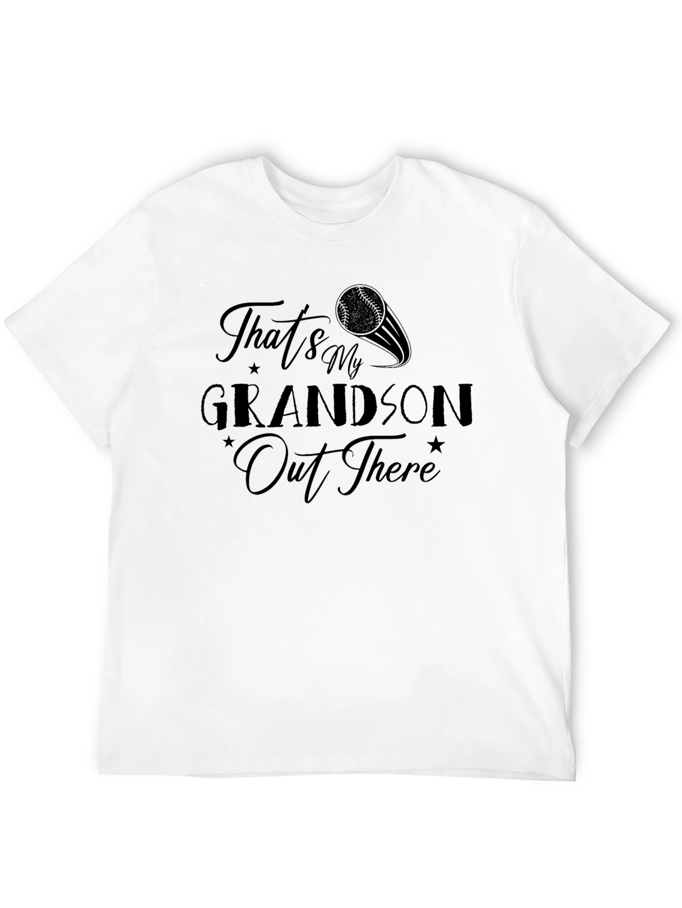 Thats My Grandson Out There Baseball T-Shirt