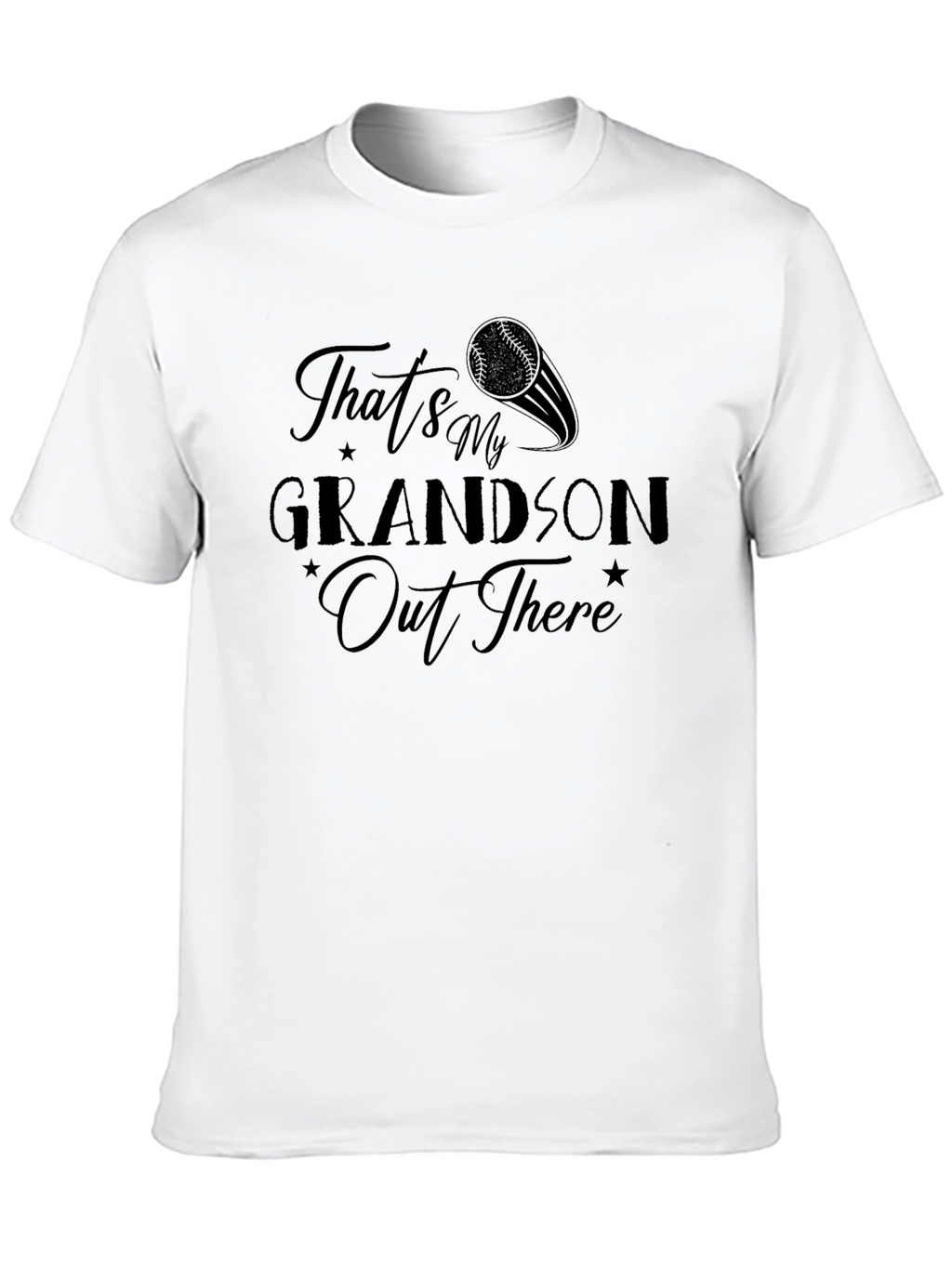 Thats My Grandson Out There Baseball T-Shirt