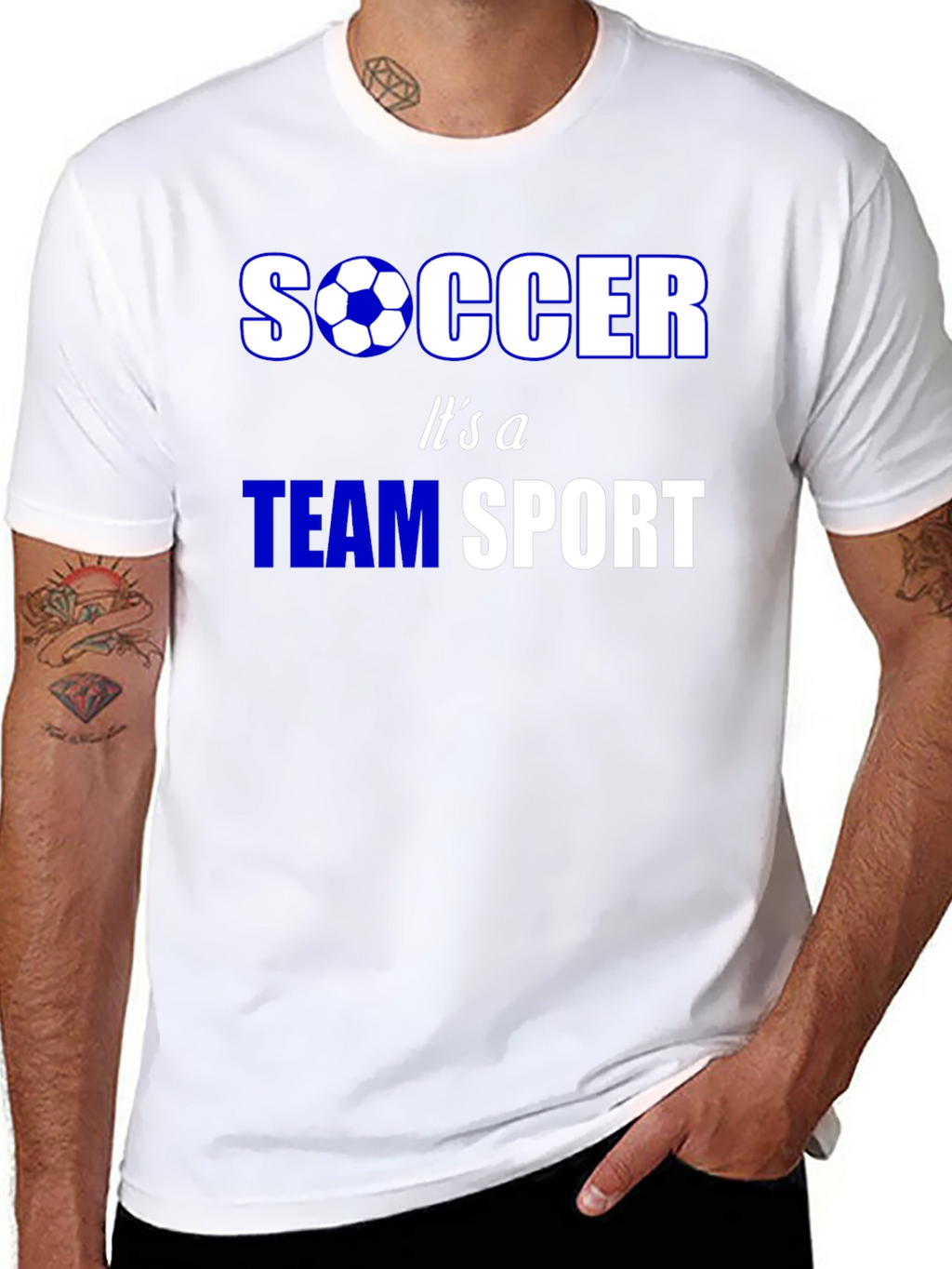 Soccer Team Sport T-Shirt Graphic Tee
