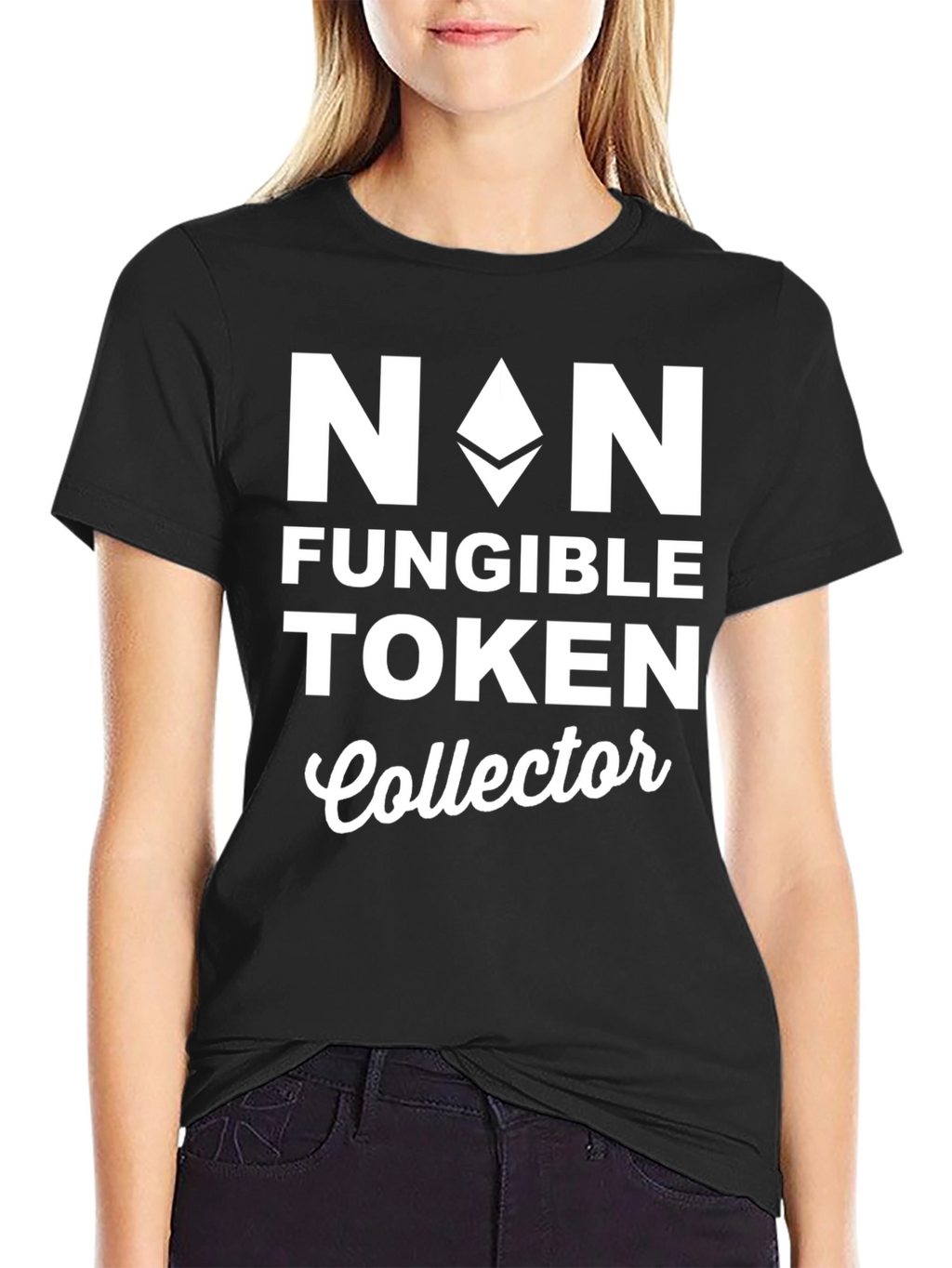 NFT Collector Black T-Shirt - Non Fungible Token