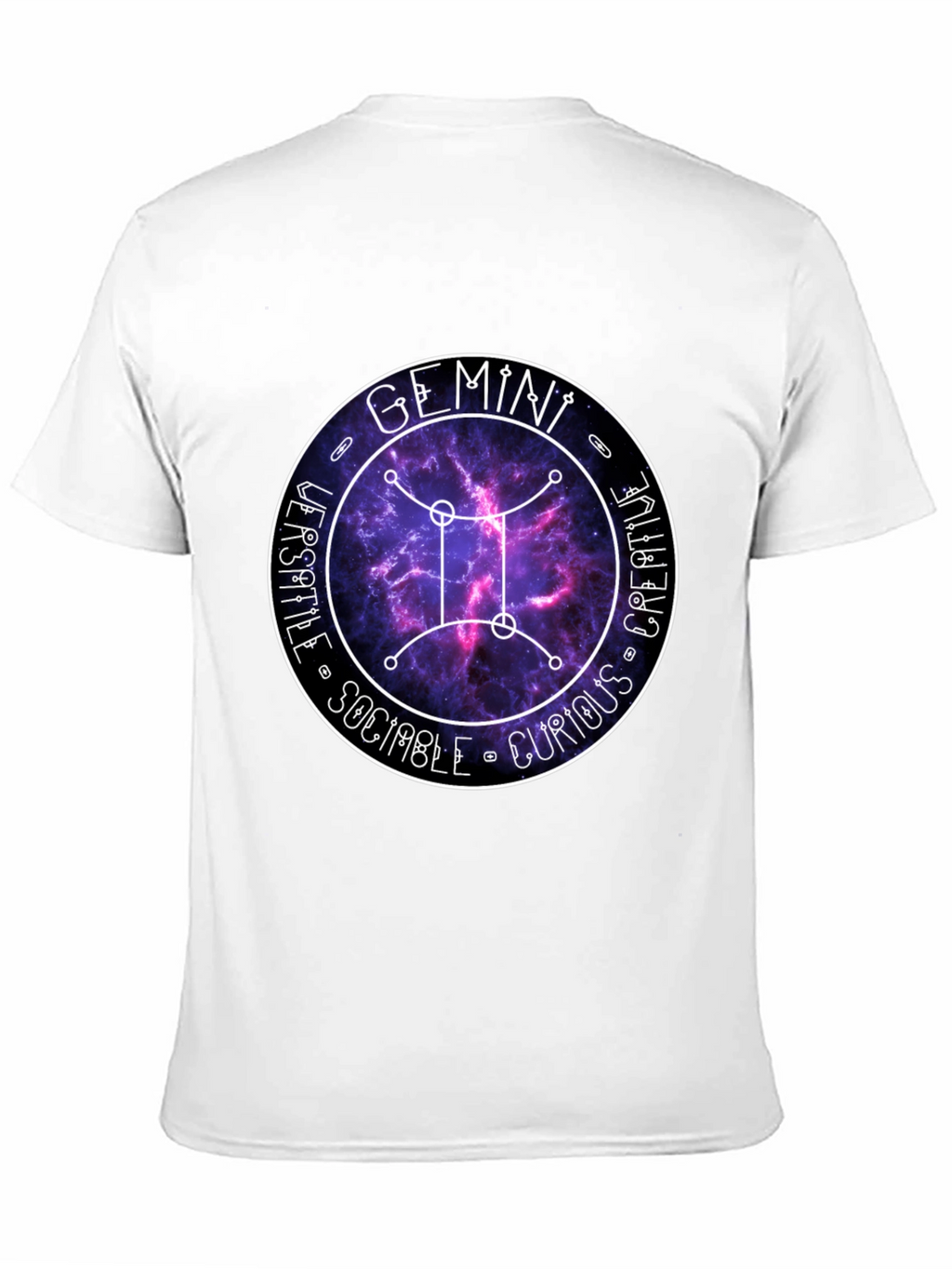 Gemini Zodiac Sign T-Shirt - Versatile Creative Tee
