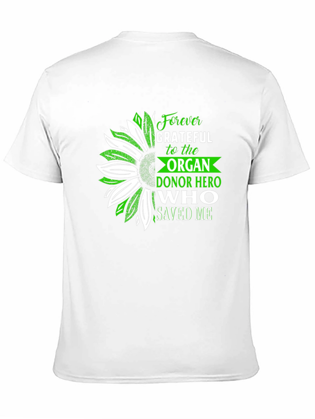 Organ Donor Hero Grateful Graphic T-Shirt
