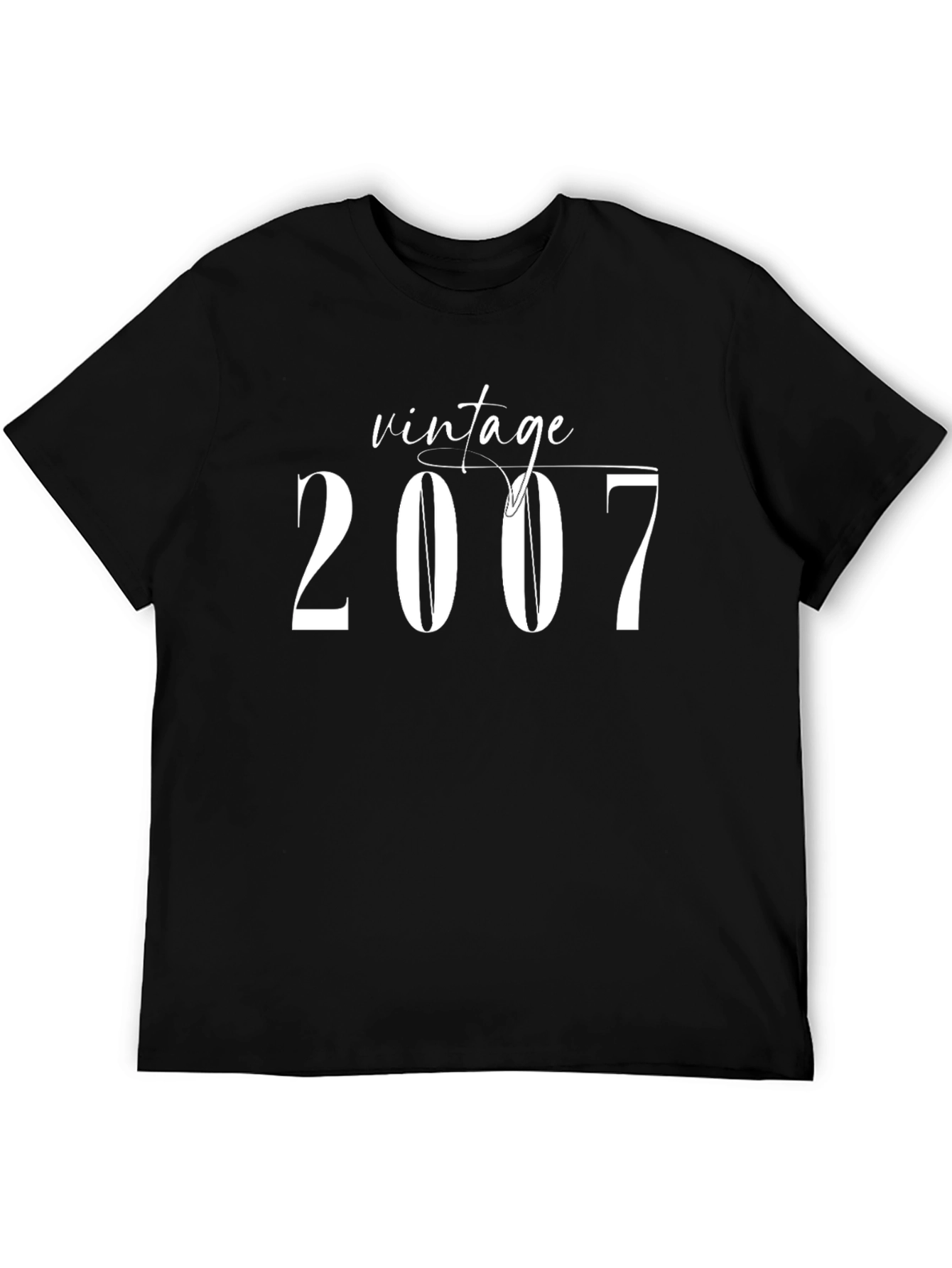 Vintage 2007 Graphic Tee - Unisex