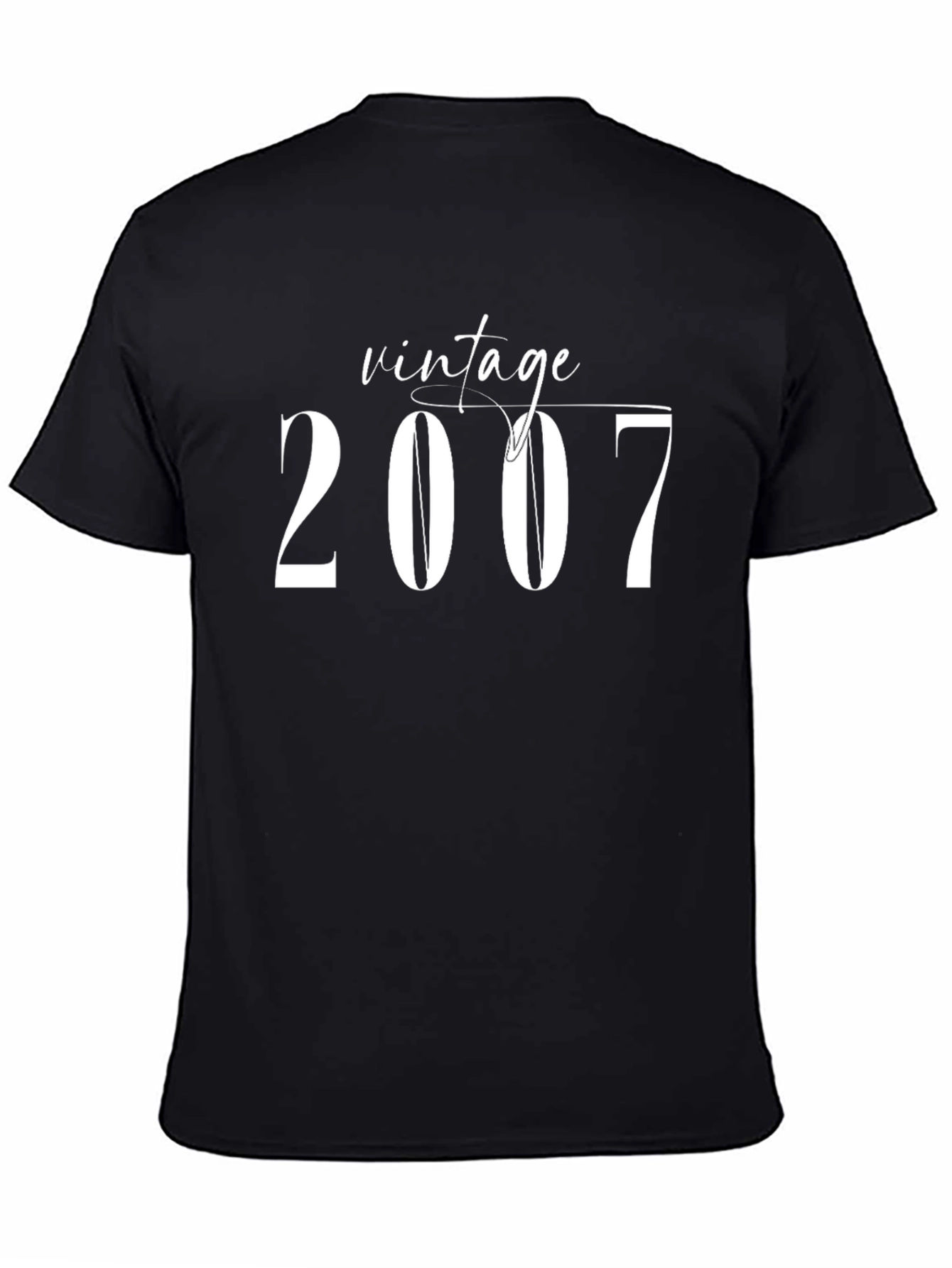 Vintage 2007 Graphic Tee - Unisex