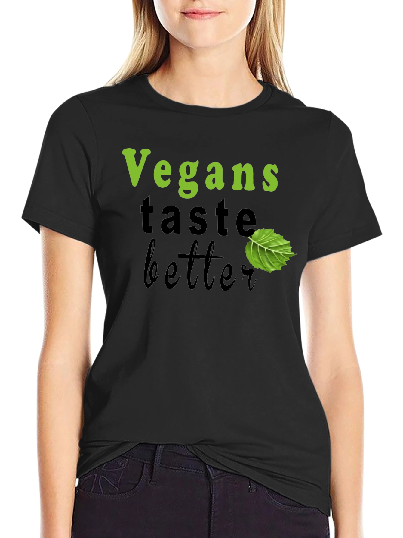 Vegans Taste Better Graphic T-Shirt
