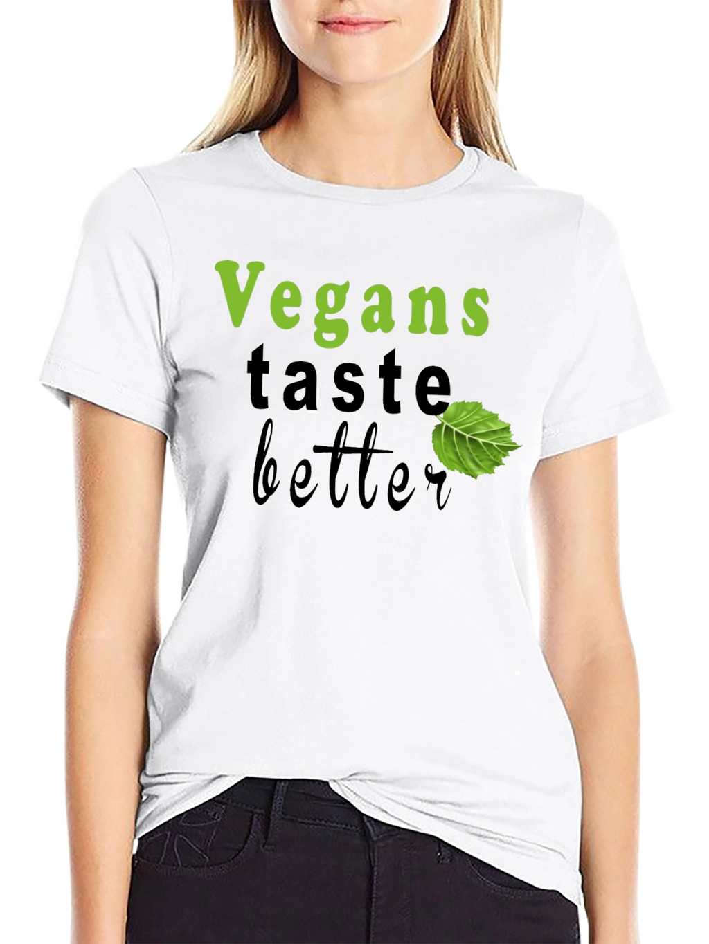 Vegans Taste Better Graphic T-Shirt