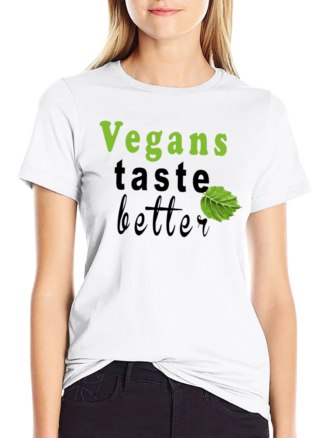 Vegans Taste Better Graphic T-Shirt