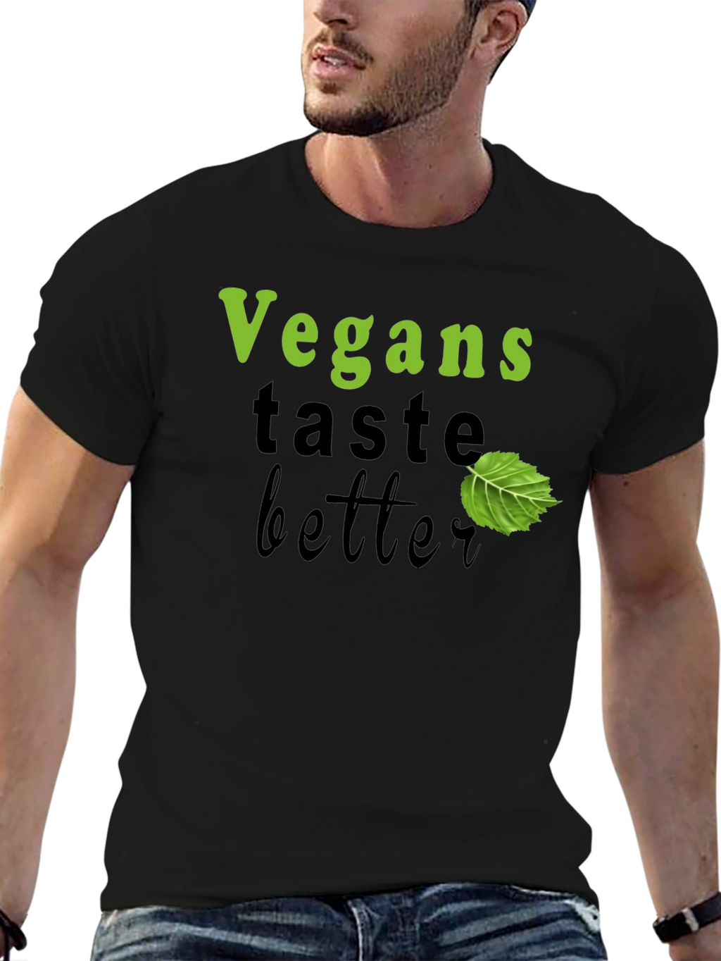Vegans Taste Better Graphic T-Shirt