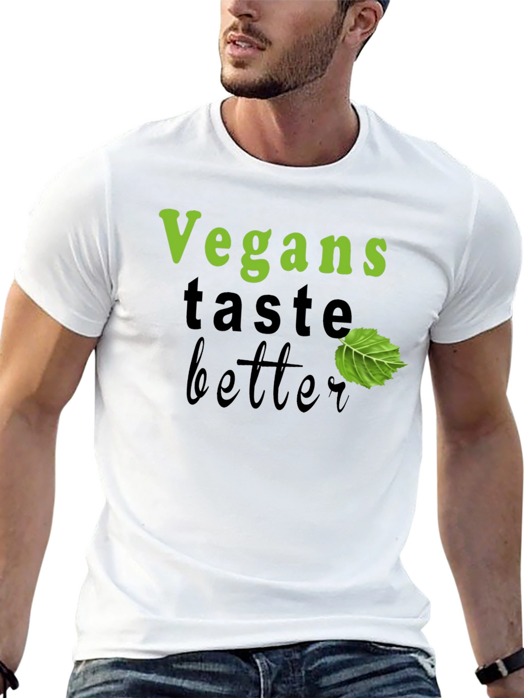 Vegans Taste Better Graphic T-Shirt