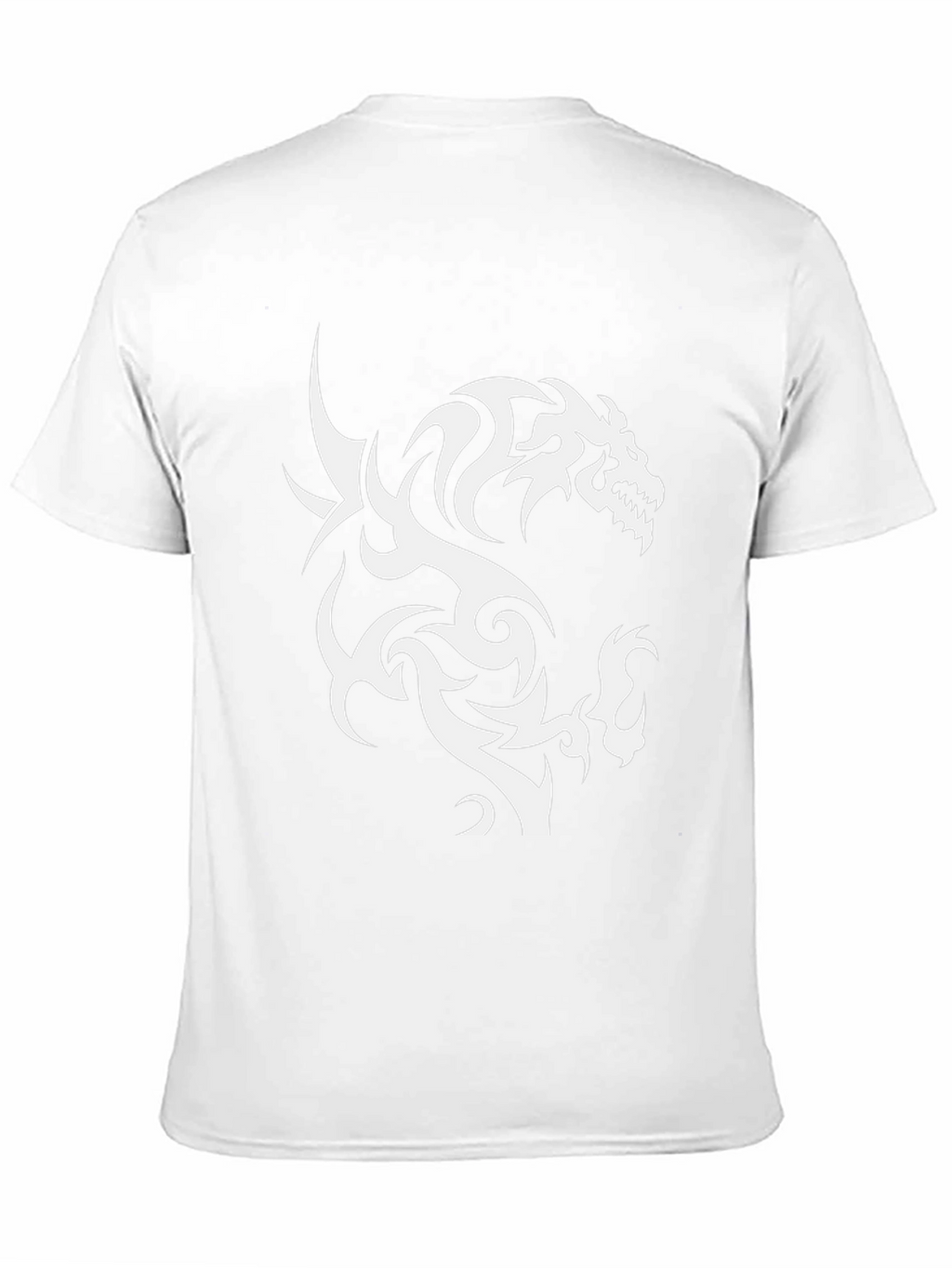Tribal Dragon Graphic Print Tee