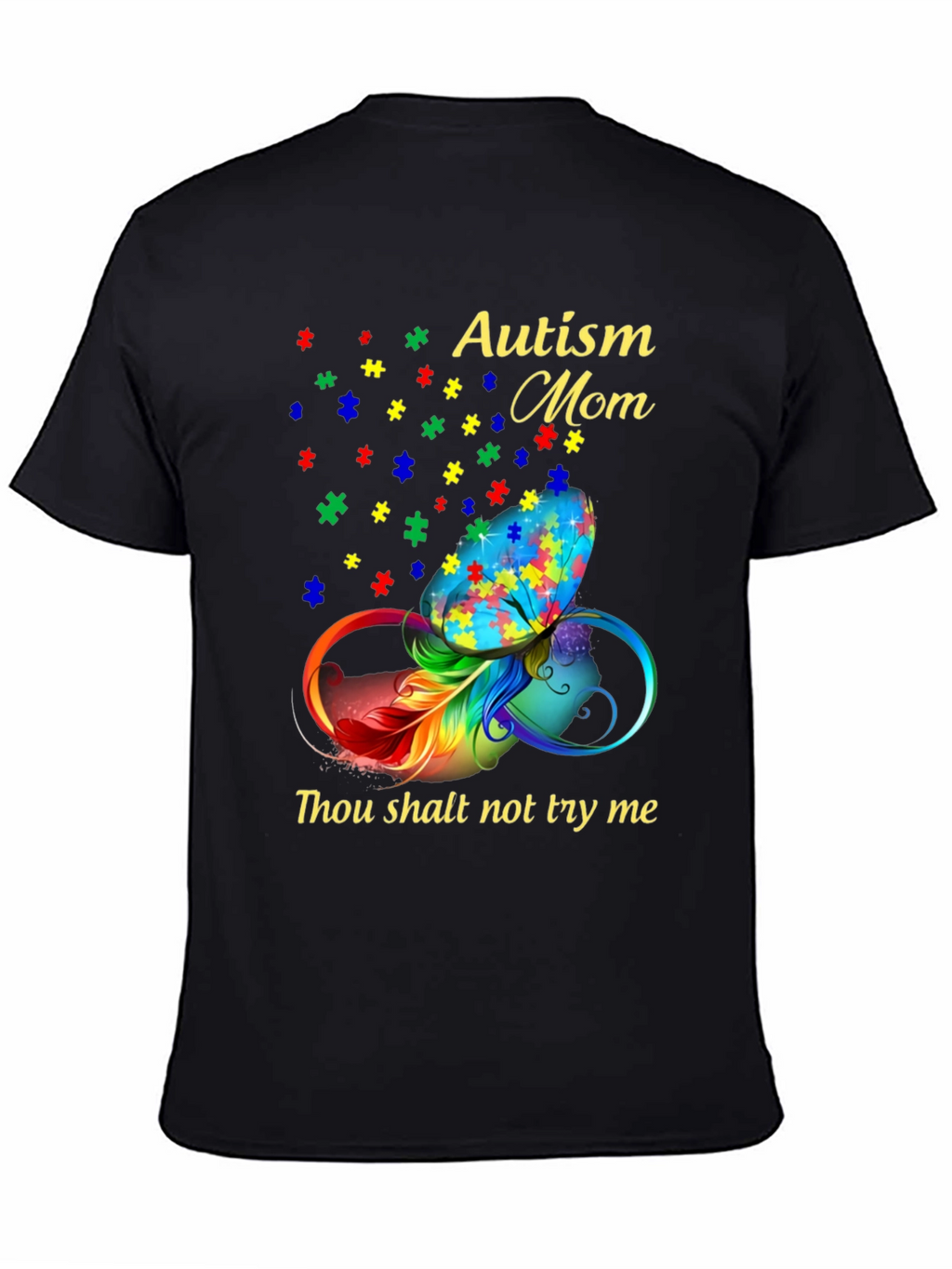 Autism Mom Butterfly T-Shirt