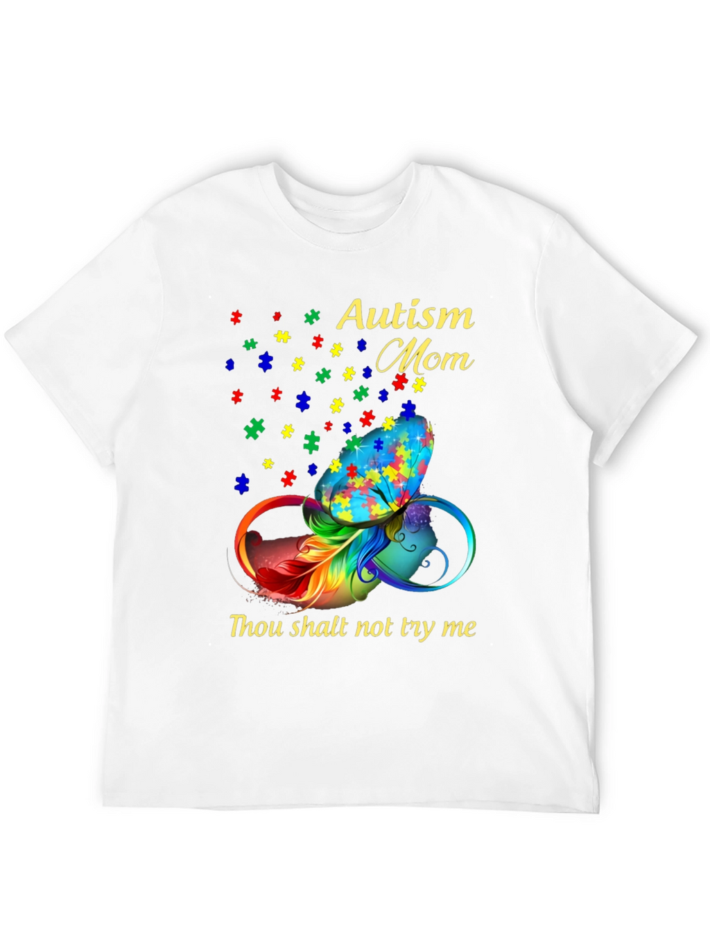 Autism Mom Butterfly T-Shirt