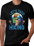Lets Taco Bout Hiking Graphic T-Shirt