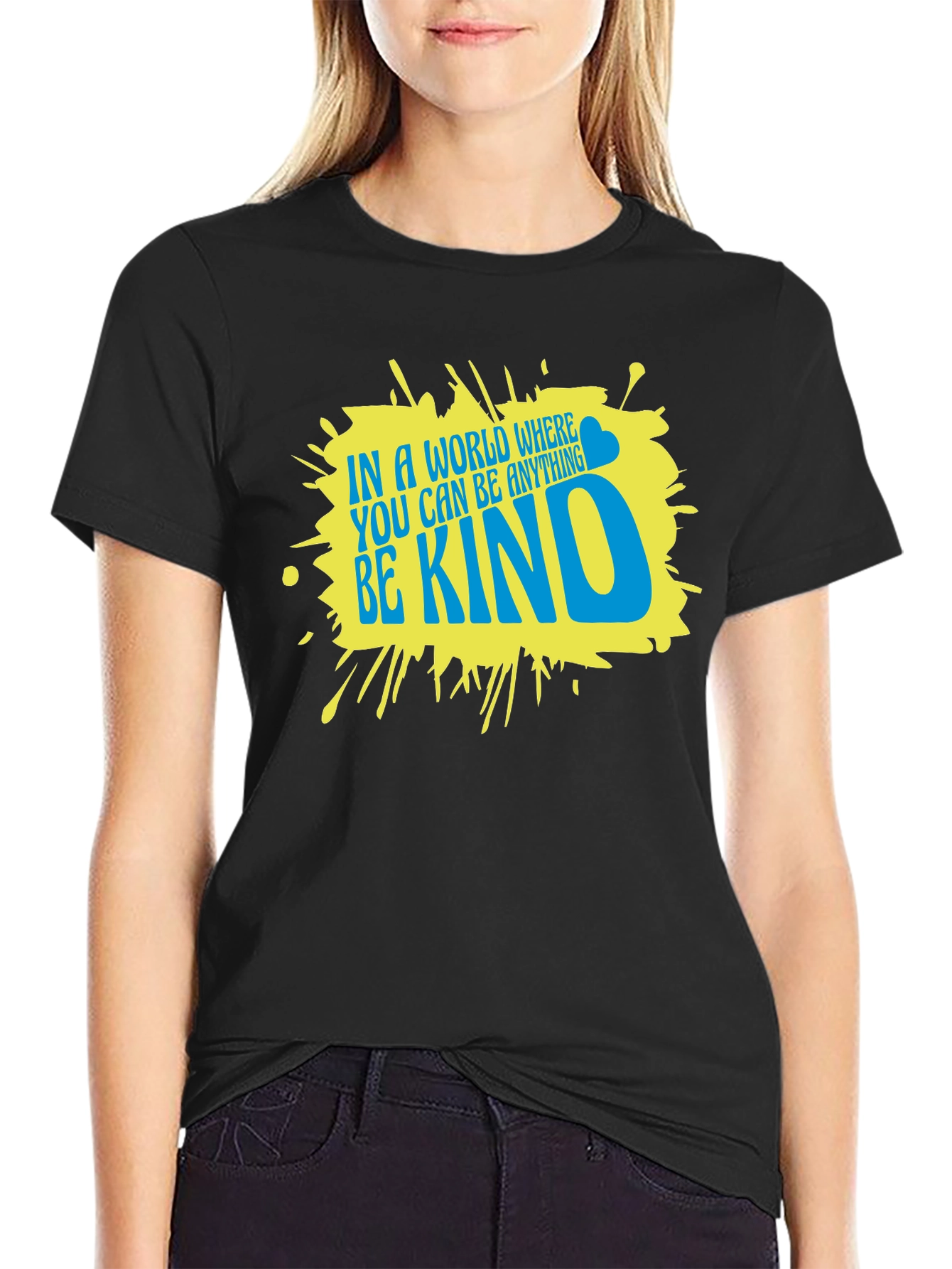 Be Kind Graphic Tee - Positive Message Shirt