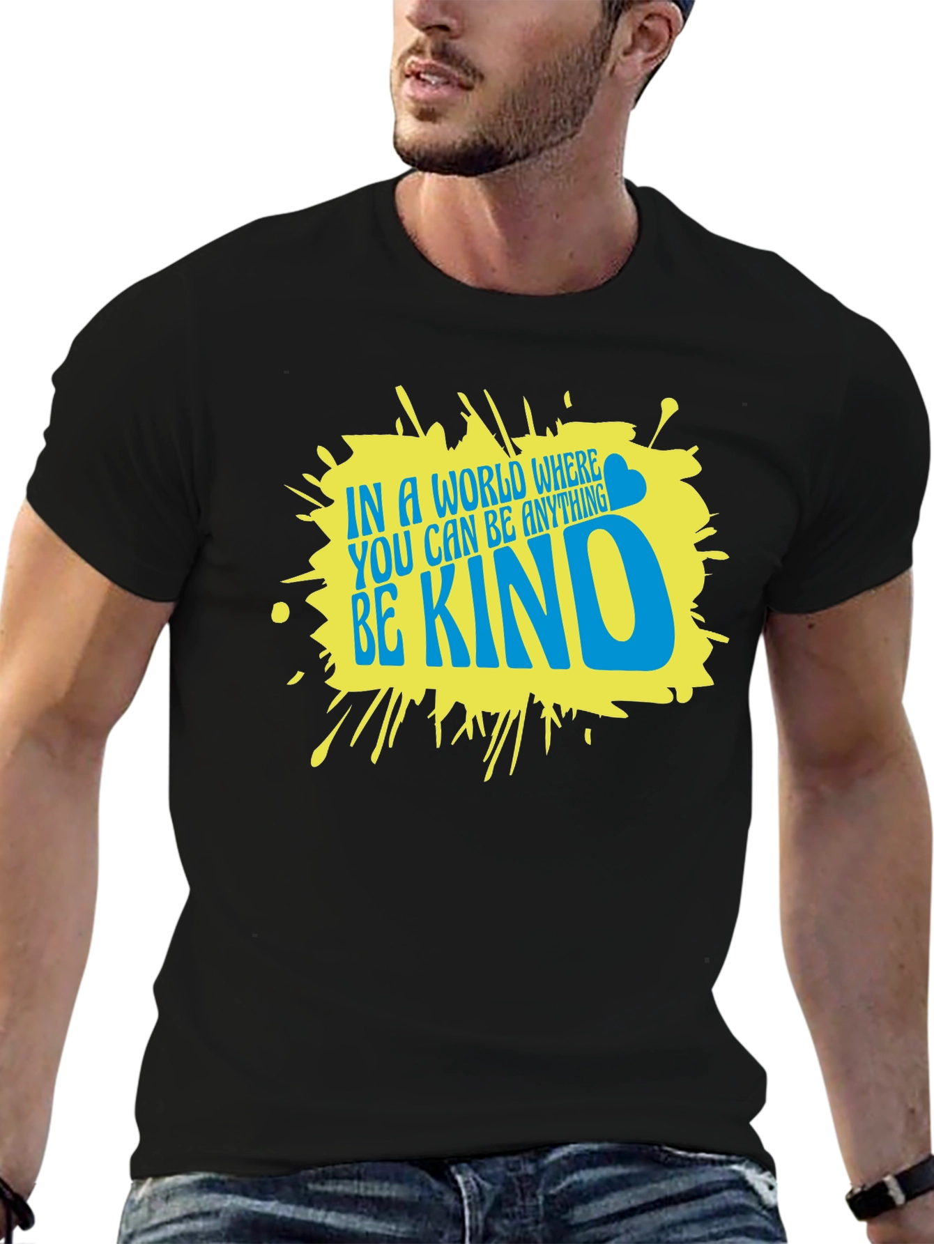 Be Kind Graphic Tee - Positive Message Shirt