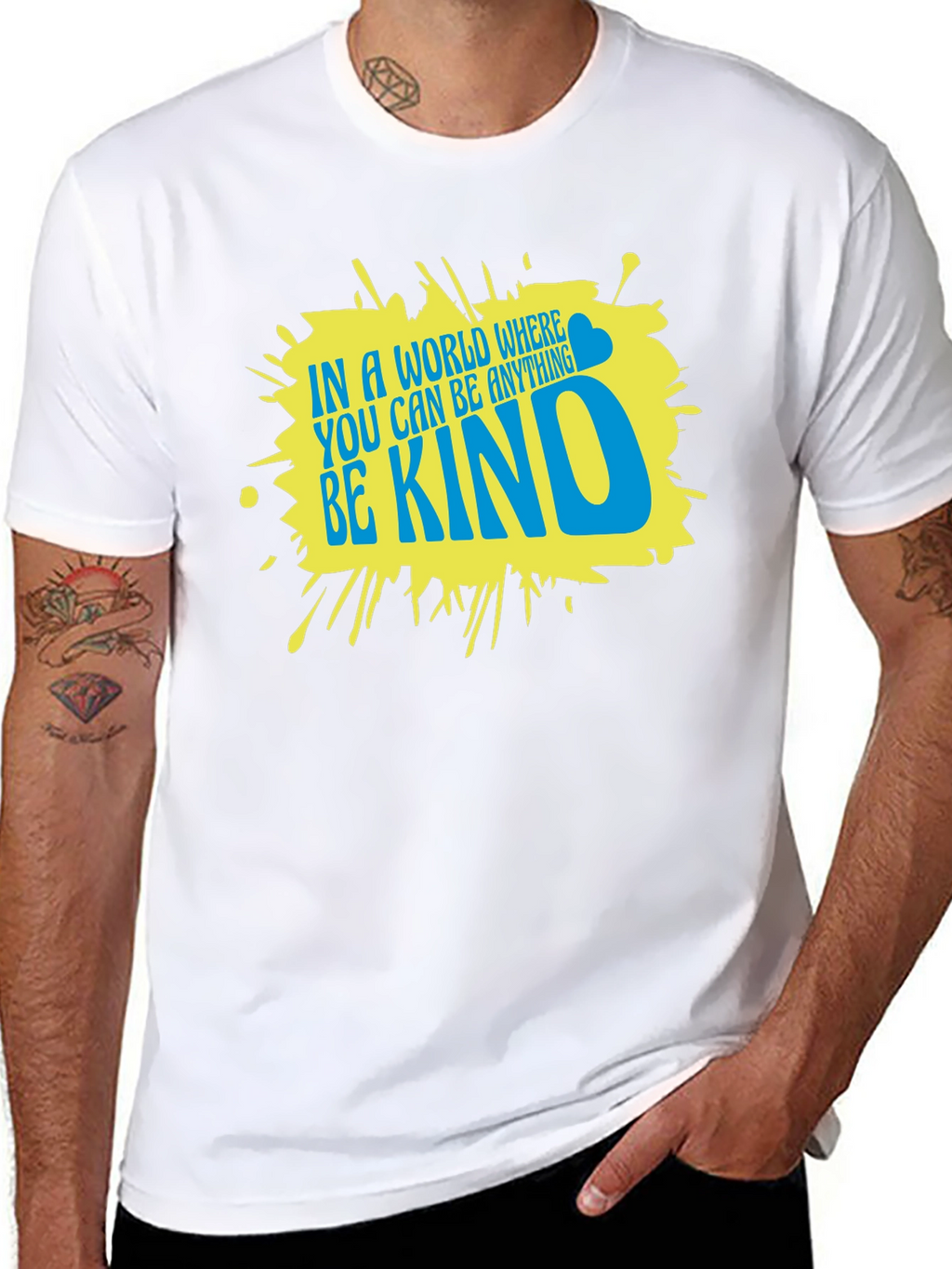 Be Kind Graphic Tee - Positive Message Shirt