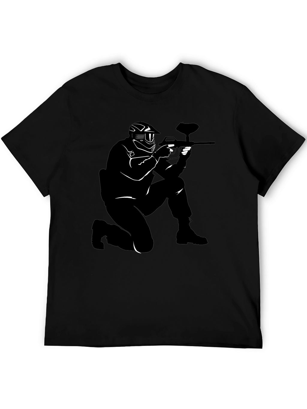 Paintball Player T-Shirt - Cool Sport Tee