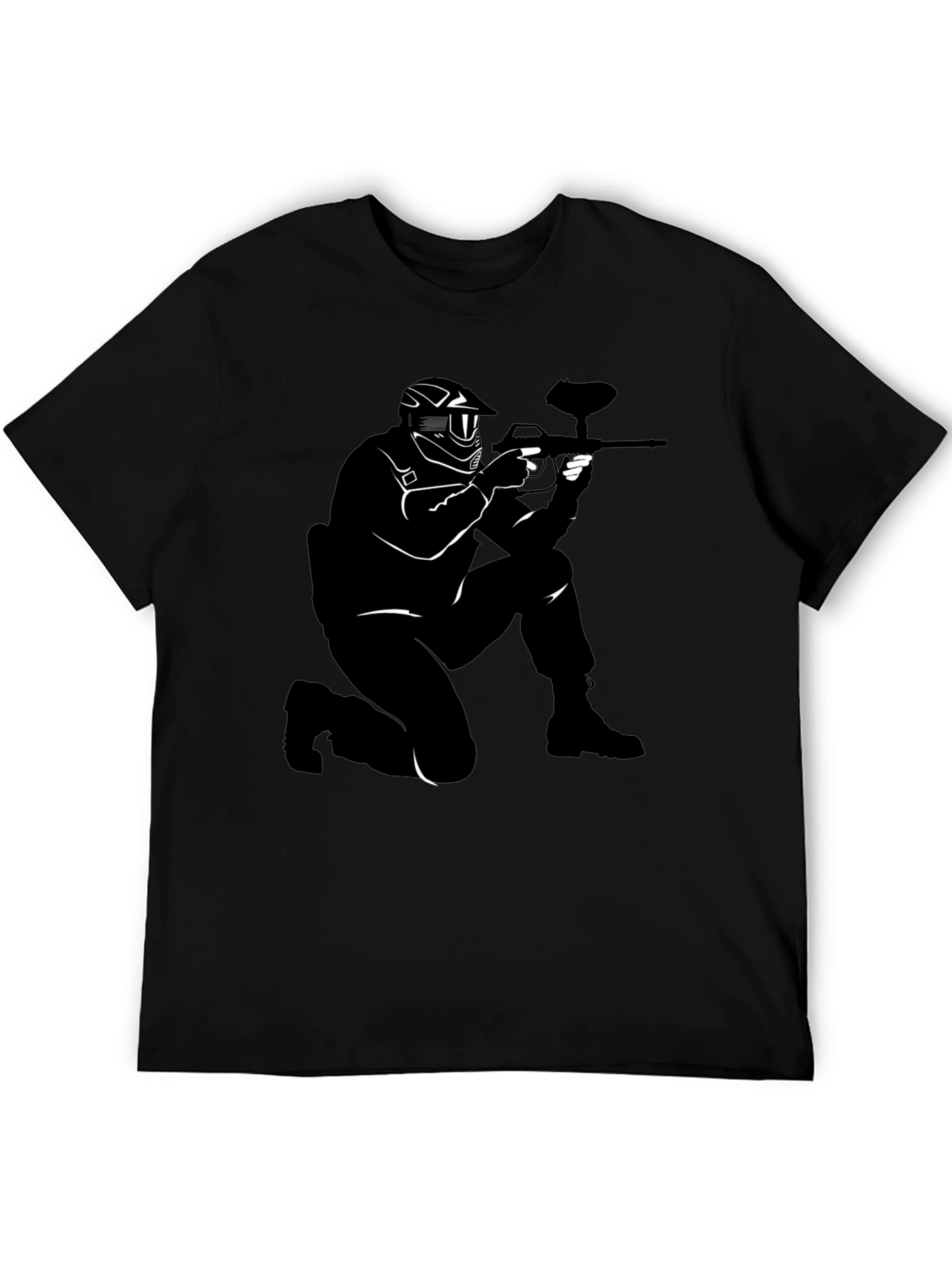 Paintball Player T-Shirt - Cool Sport Tee