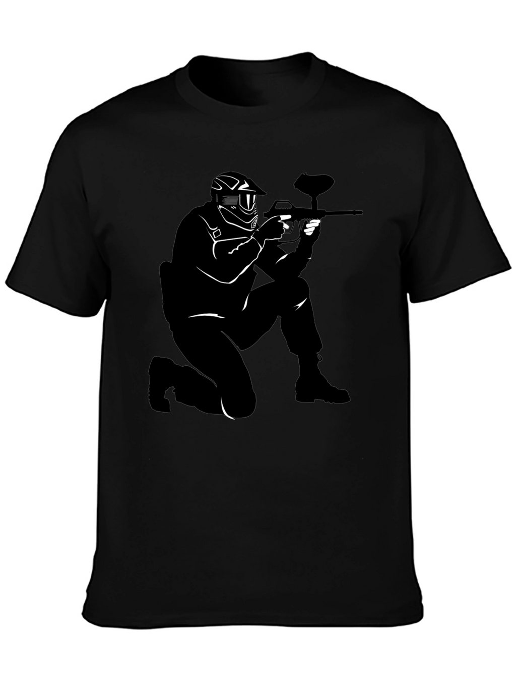 Paintball Player T-Shirt - Cool Sport Tee