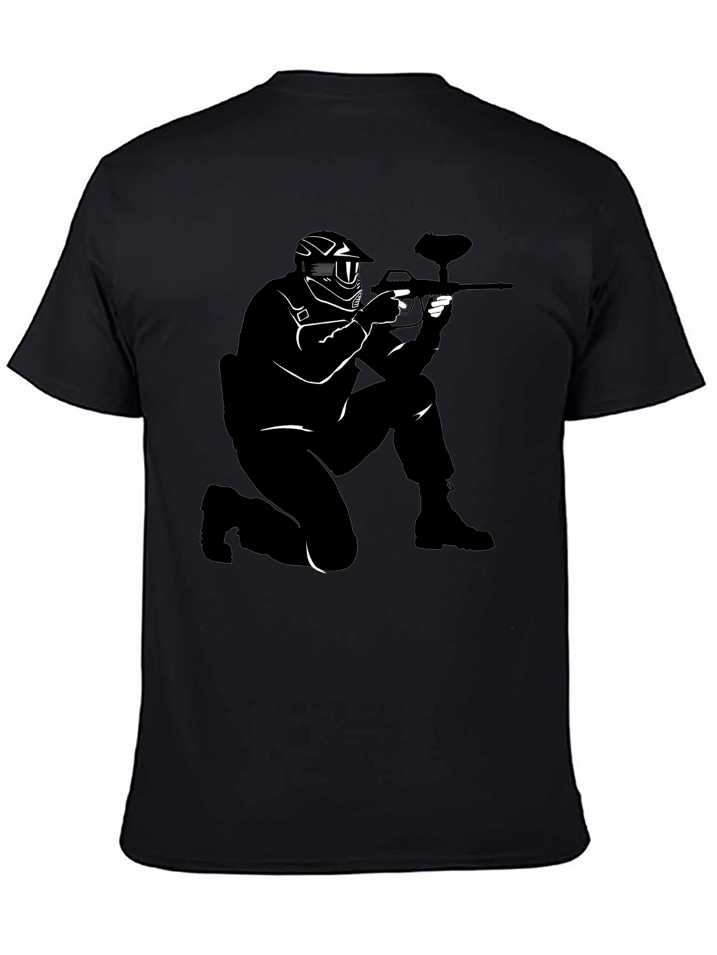 Paintball Player T-Shirt - Cool Sport Tee