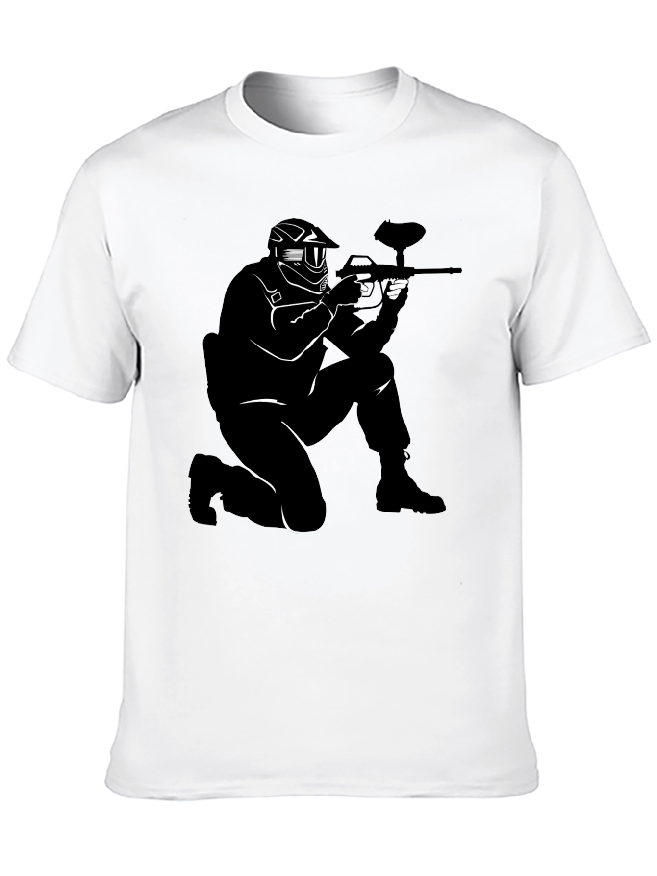 Paintball Player T-Shirt - Cool Sport Tee