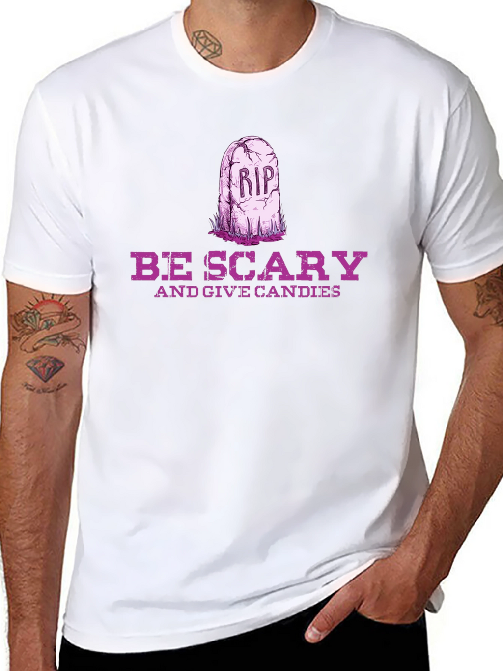 Be Scary Halloween Tee