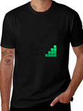 Blockchain Graphic Black T-Shirt