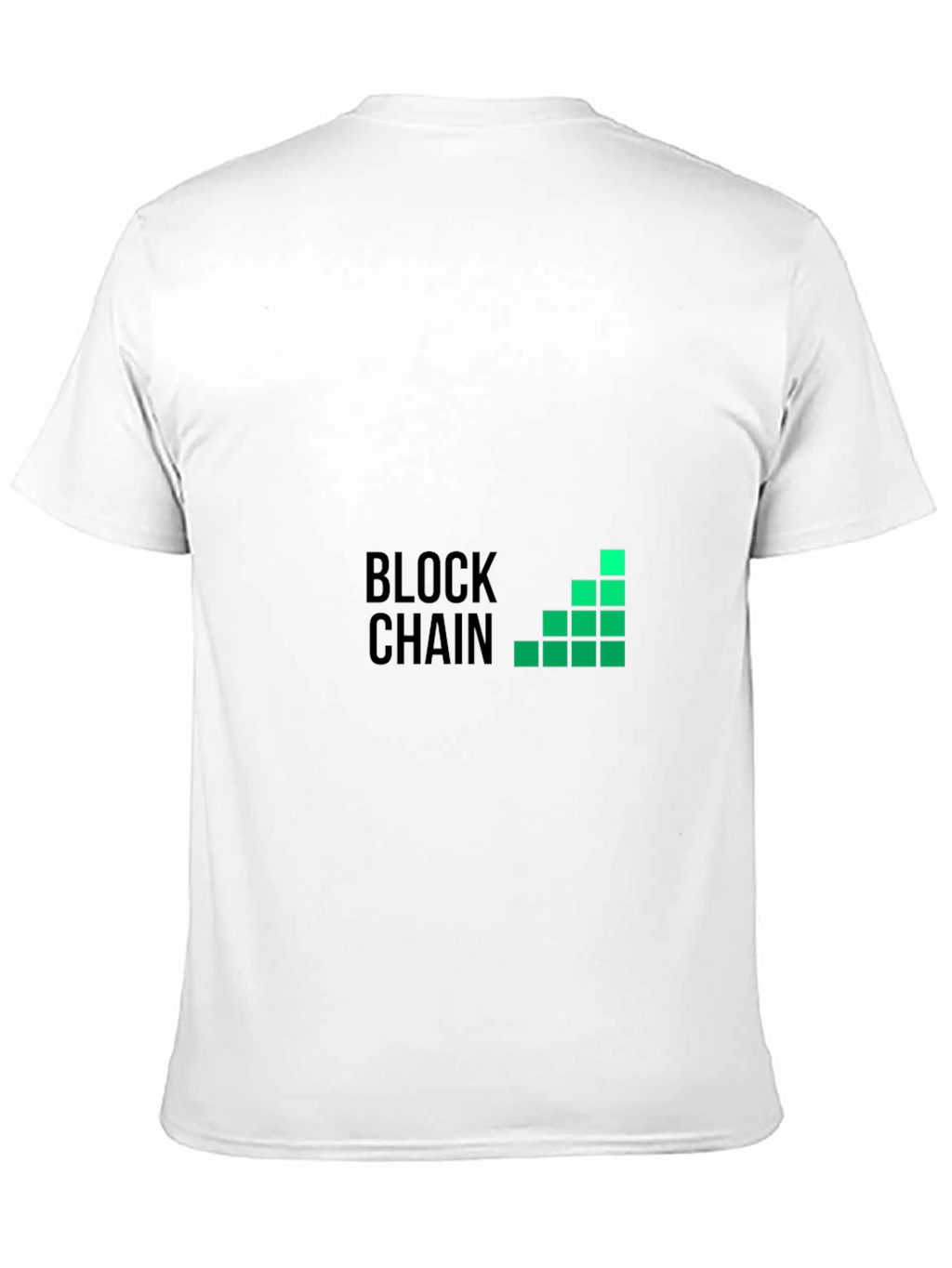 Blockchain Graphic Black T-Shirt