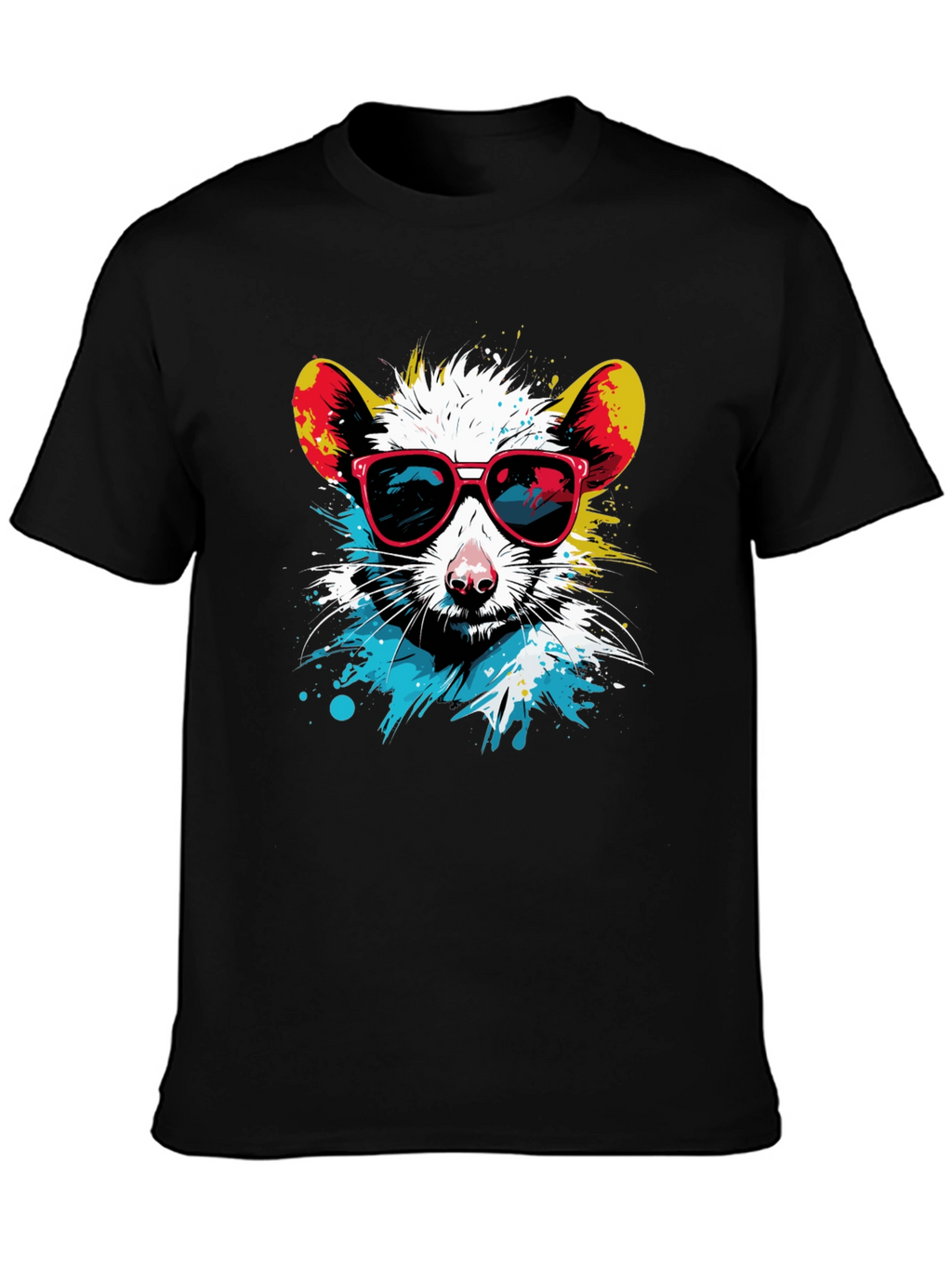 Cool Rat Graphic T-Shirt