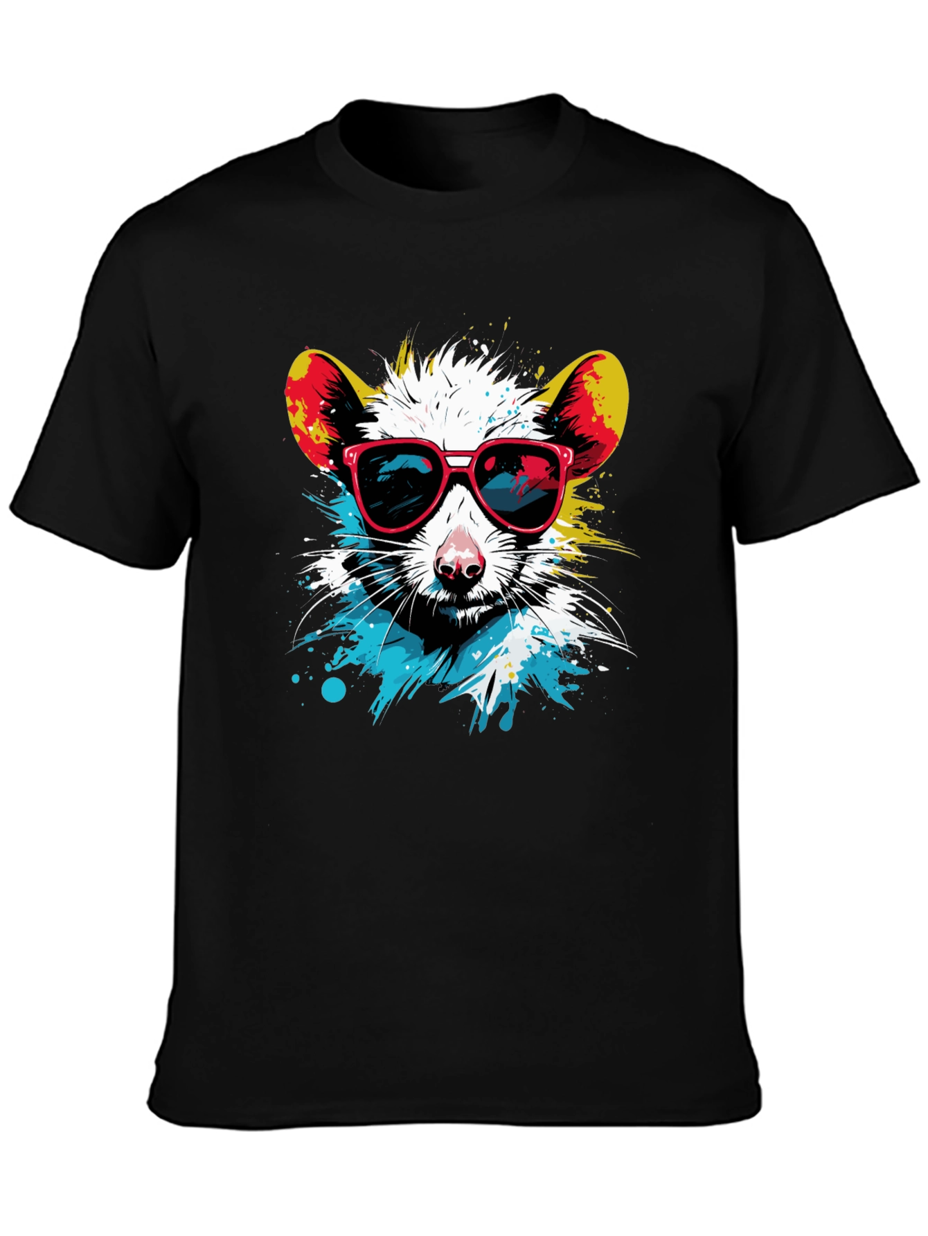 Cool Rat Graphic T-Shirt