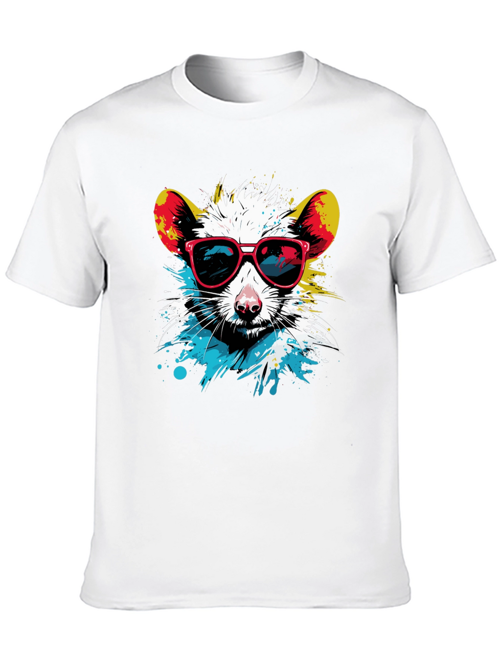 Cool Rat Graphic T-Shirt