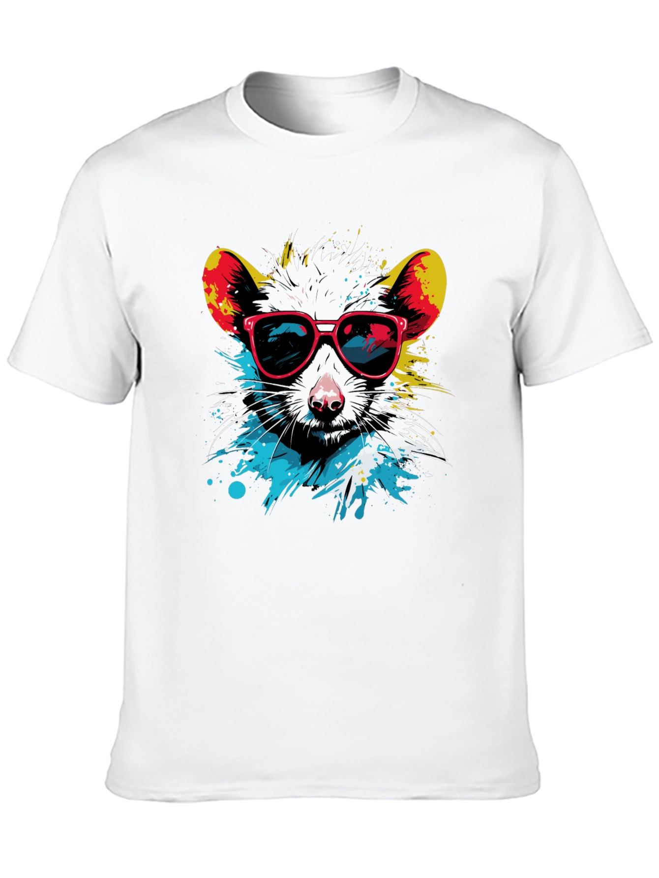 Cool Rat Graphic T-Shirt