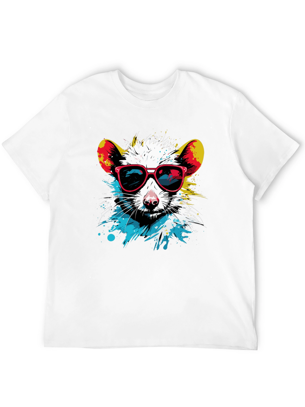 Cool Rat Graphic T-Shirt