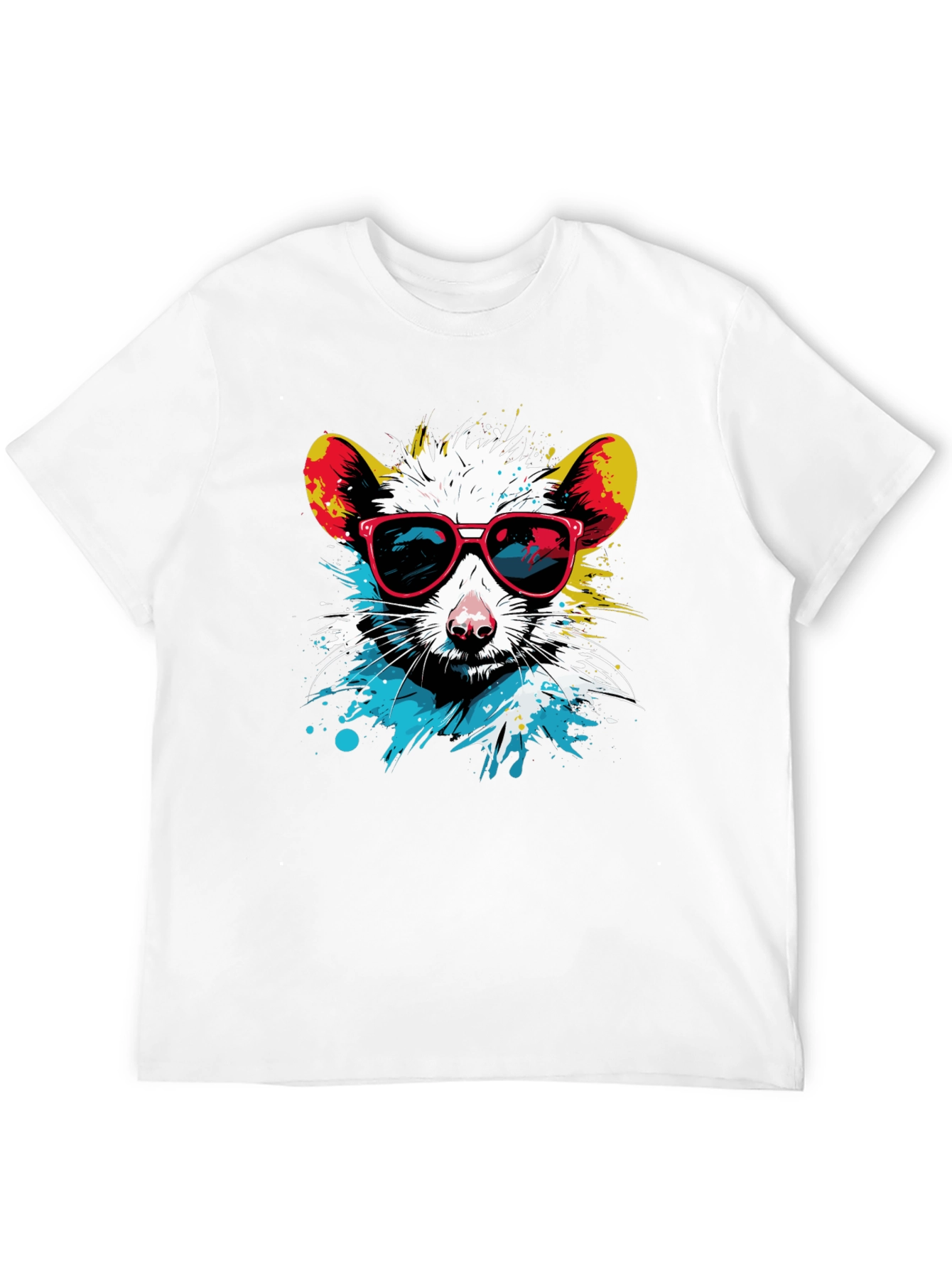 Cool Rat Graphic T-Shirt