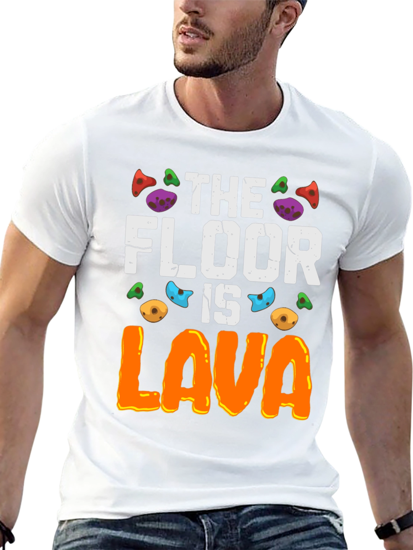 The Floor is Lava Graphic Tee