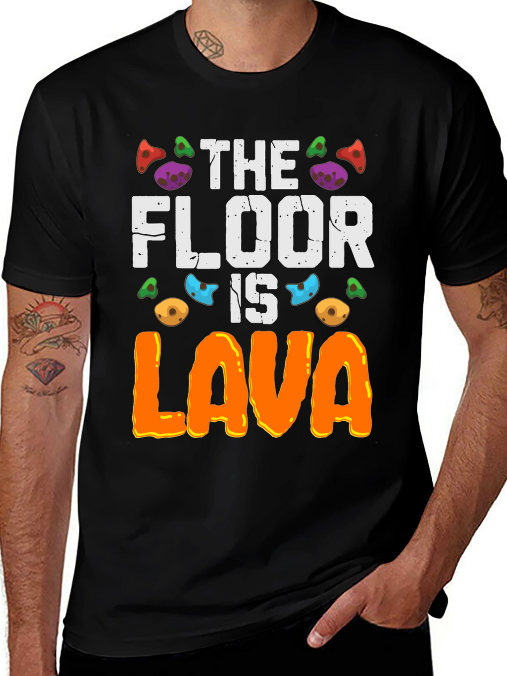 The Floor is Lava Graphic Tee