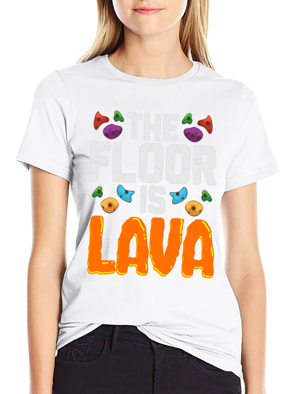 The Floor is Lava Graphic Tee