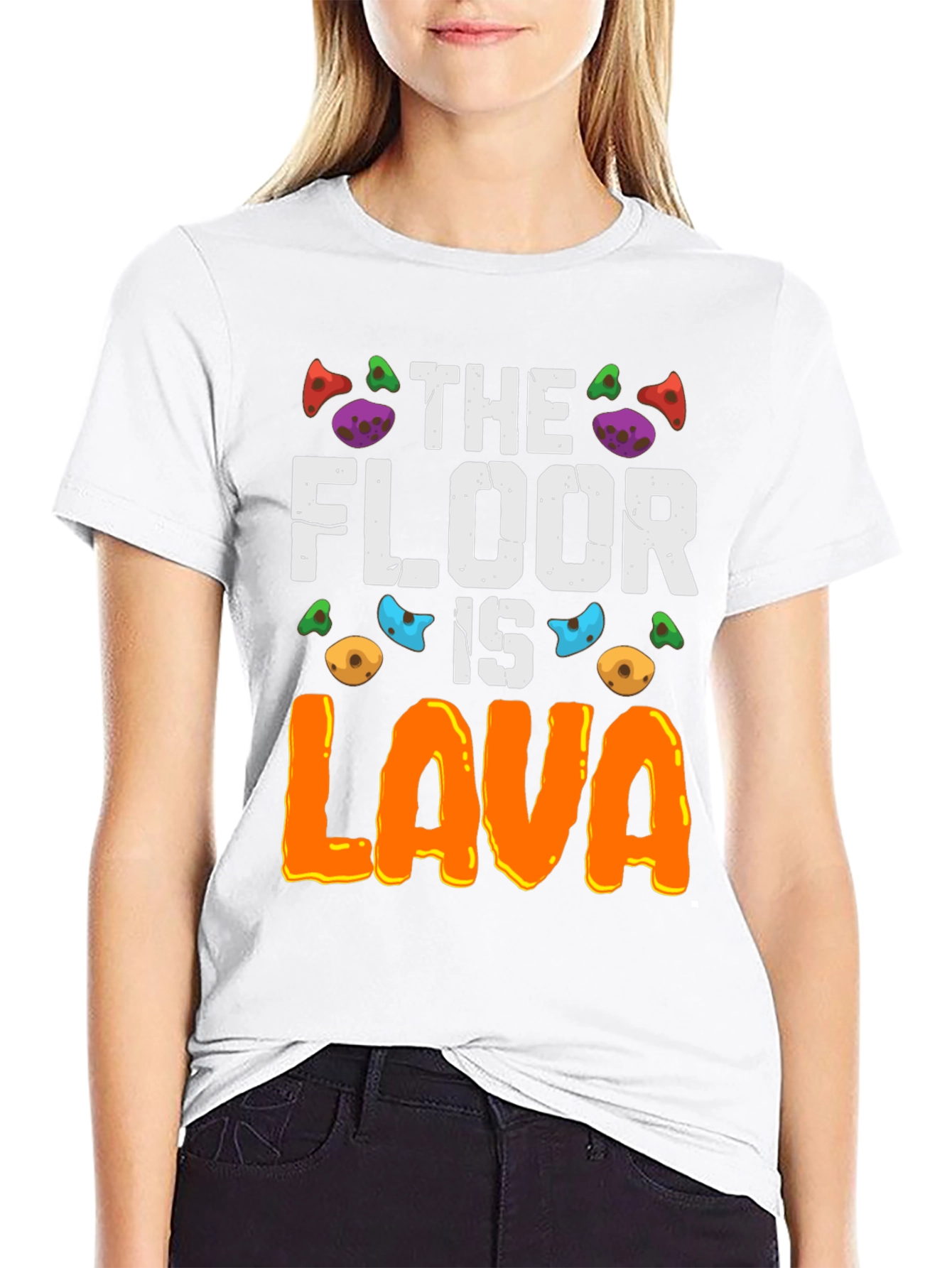 The Floor is Lava Graphic Tee