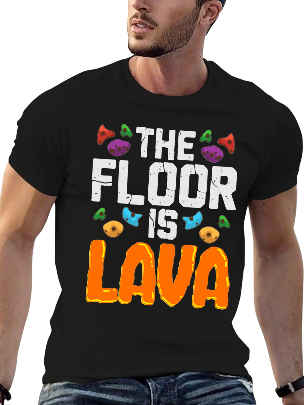 The Floor is Lava Graphic Tee