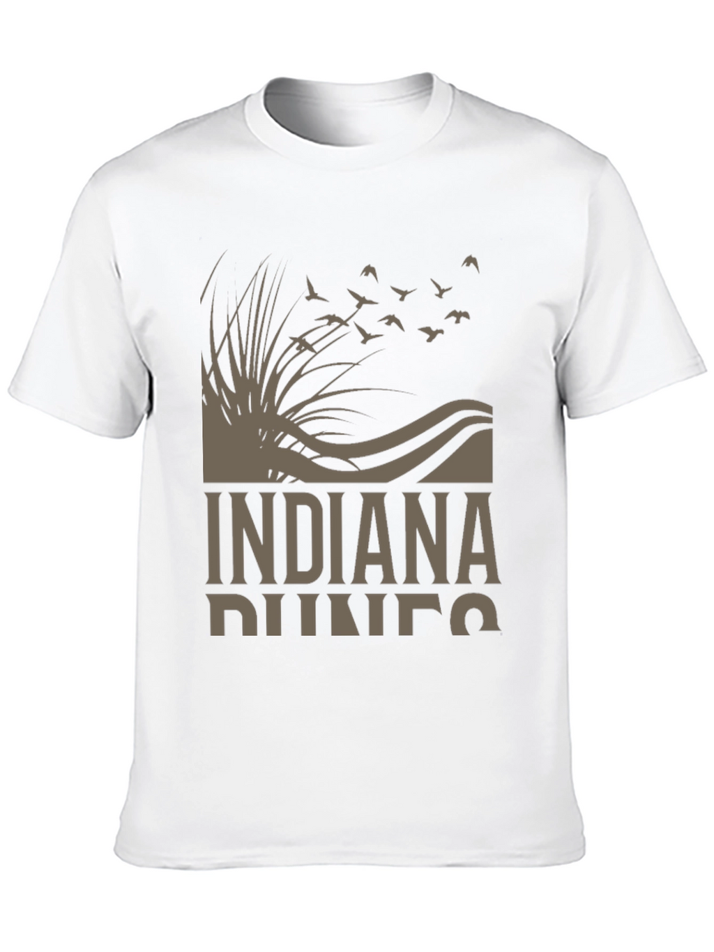 Indiana Dunes Graphic T-Shirt - Nature Inspired Design