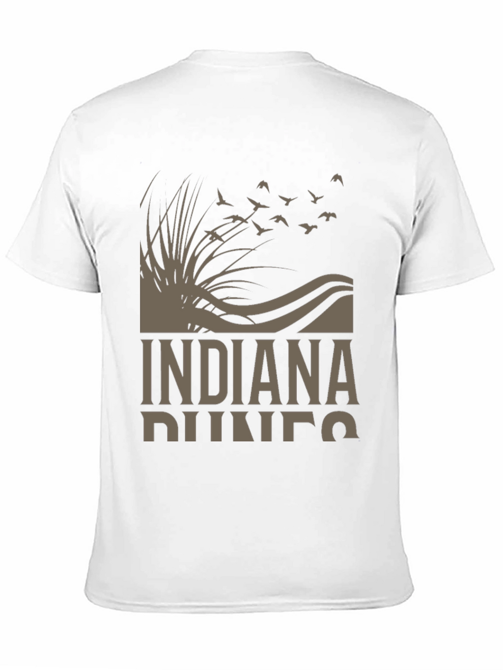 Indiana Dunes Graphic T-Shirt - Nature Inspired Design