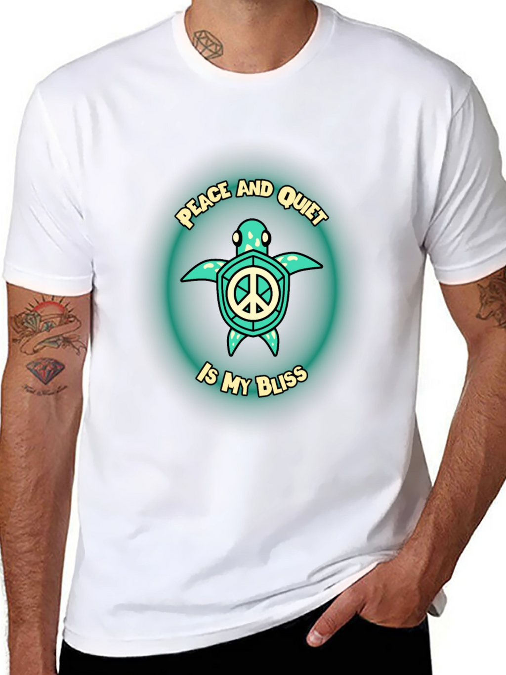 Peace Turtle Graphic Tee